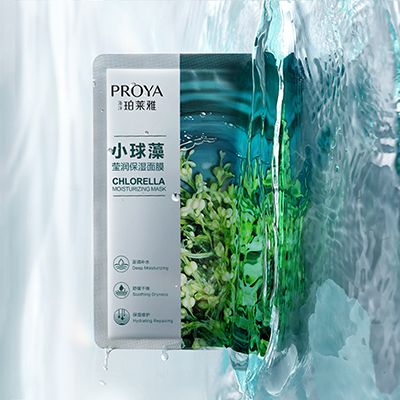 黄金城集团小球藻莹润保湿面膜
